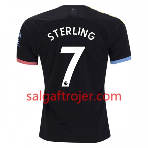 Manchester City Fodboldtrøjer Sterling 7 Udebanesæt 2019/20 Kort ærmer Manchester City Fodboldtrøjer Sterling 7 Udebanesæt 2019/20 Kort ærmer